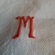 Serviettes de toilette monogrammées beau coton