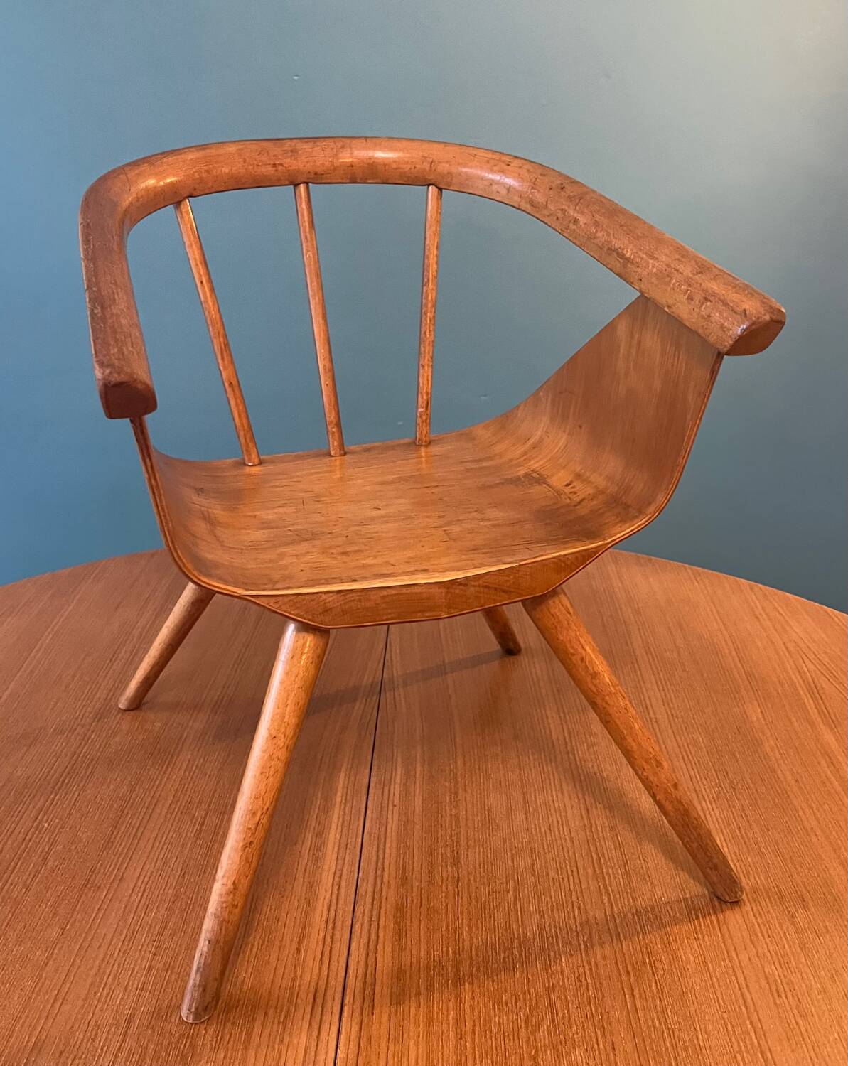 Baumann wooden children's armchair