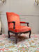 WALNUT ARMCHAIR FROM THE REGENCY PERIOD 18TH CENTURY