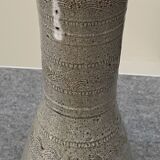 Glazed stoneware vase, 1960s-70s