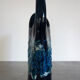 Blue vase fat lava Vallauris sea foam décor 70s