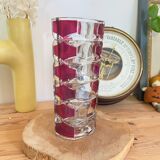Pressed Molded Glass Vase - Windsor Model by Luminarc, 1970s