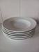 Assiette creuses blanches