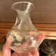Art Nouveau Silver Butterfly Soliflore Vase Naturalistic Blown Glass