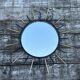 Miroir soleil en fer 1960 47cm
