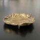 Art Nouveau brass pocket tray