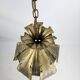 Svend Aage Holm Sørensen hanging lamp copper leaves brutalist
