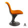 Chaise orbit orange et marron par Farner & Grunder pour Herman Miller