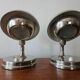 Pair of Very Rare Bauhaus Chrome Table Lamps, Art Deco, Franta Anyz, 1930s