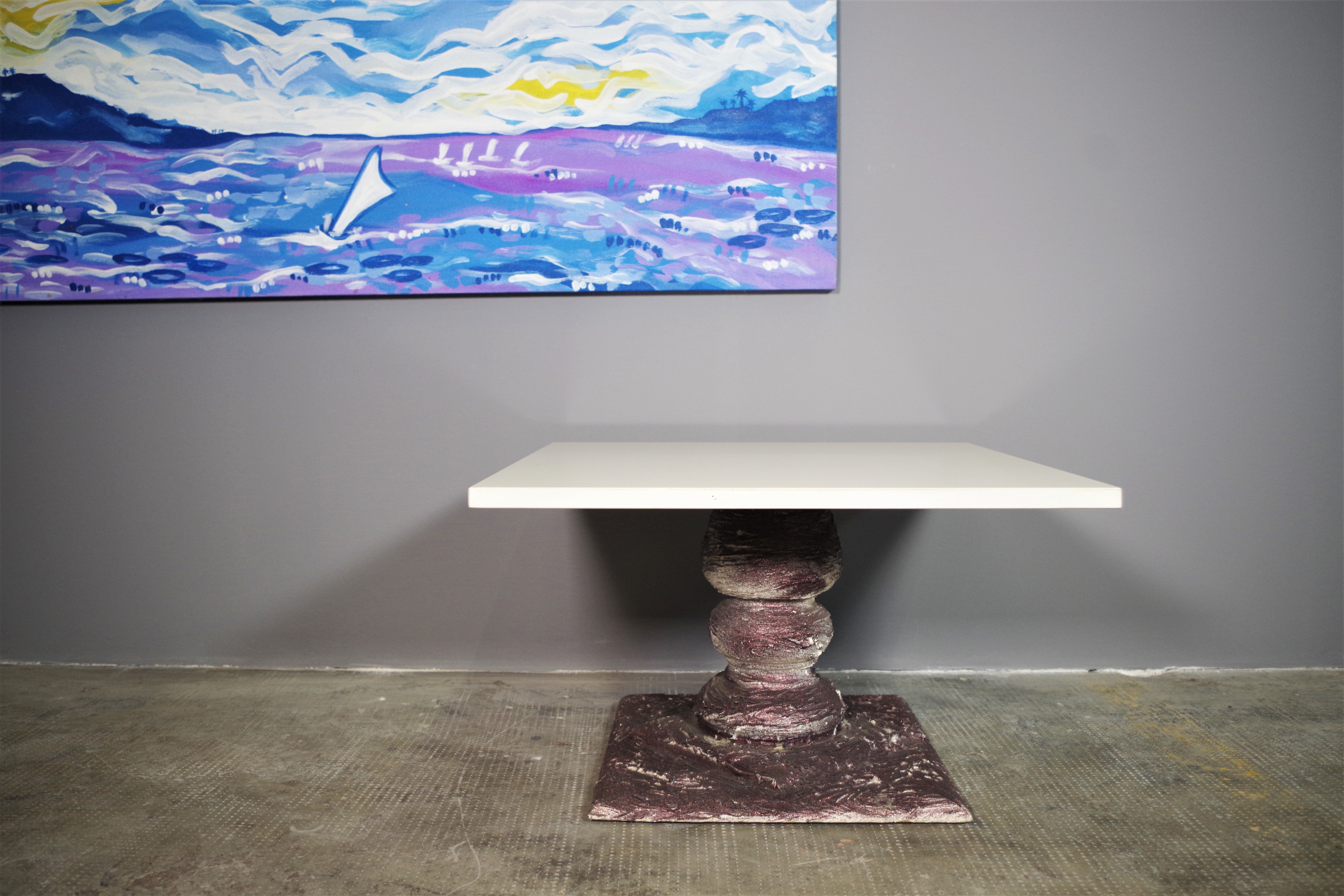 Marble coffee table