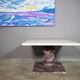 Table basse en marbre