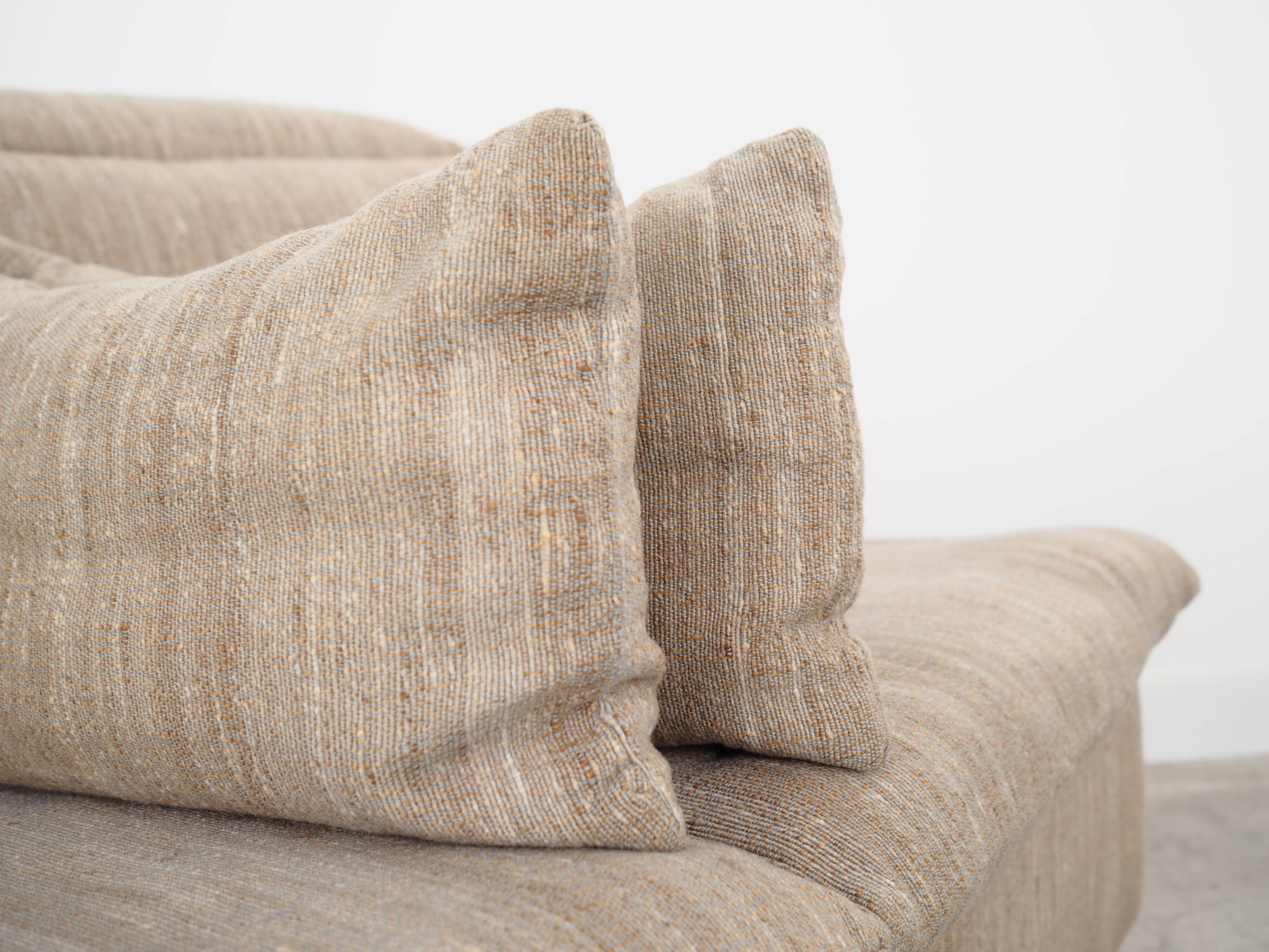 Canapé en teck, design danois, années 1970, production : Danemark