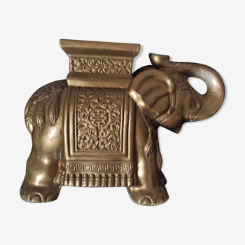 Elephant plant stand