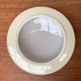 Metal and glass ceiling light in mid-century style, 1960s.