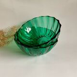 Glass salad bowl