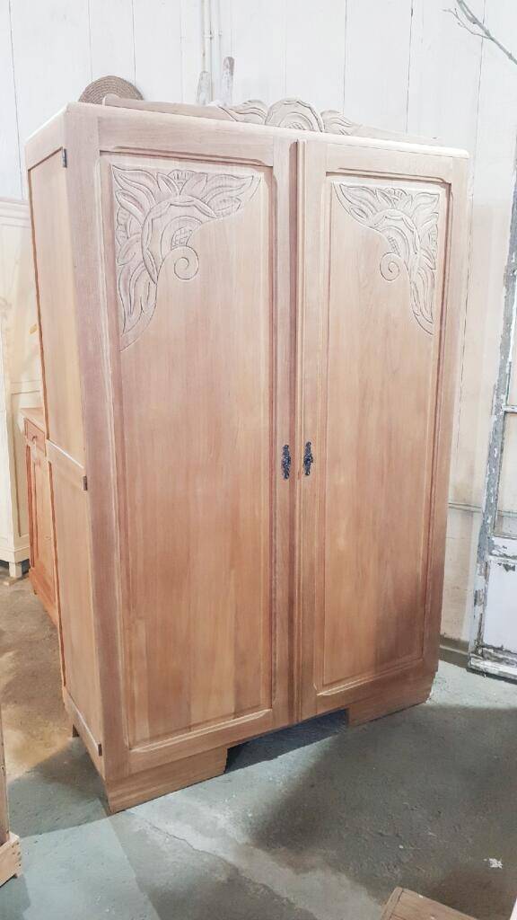 Old art-deco wardrobe