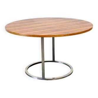 Italian rosewood round dining table