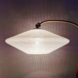 Lampe de table design Temde Leuchten capot en verre années 60