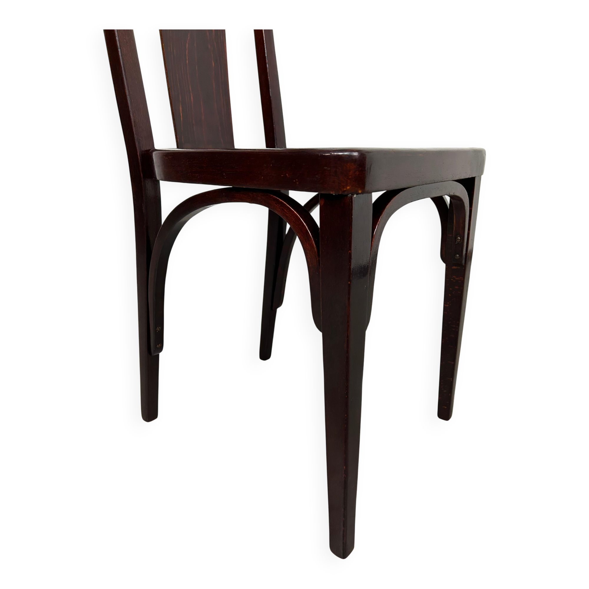 Secession dining chair no. 373 attributed to Josef Hoffmann/Otto Prutscher for J&J Kohn