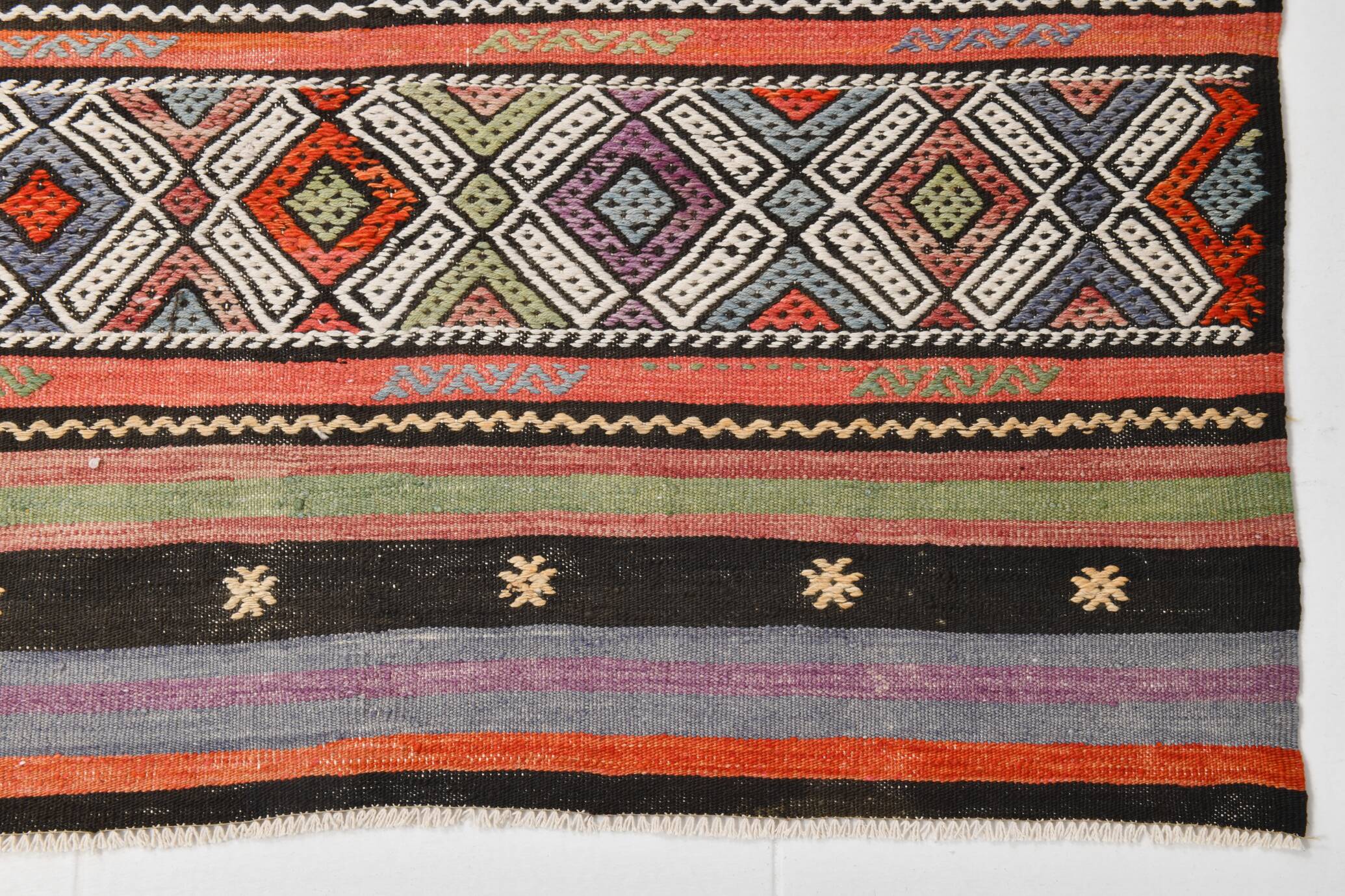 174x236Cm Antique Turkish Vintage Kilim Rug