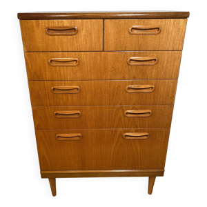 Commode large en teck