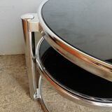 1970 design coffee table with 3 trays