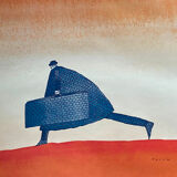 Original poster "Rufus" Folon 65x100cm 1974