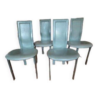 4 Lara chairs by Giorgio Cattelan