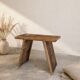 Tabouret banc ancien bois patine brocante
