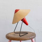 Mid Century Czech Table Lamp by Helena Frantova for Okolo, 1950s