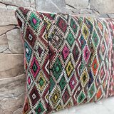 Vintage Moroccan Berber wool cushion cover