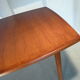 Scandinavian vintage extendable rectangular table