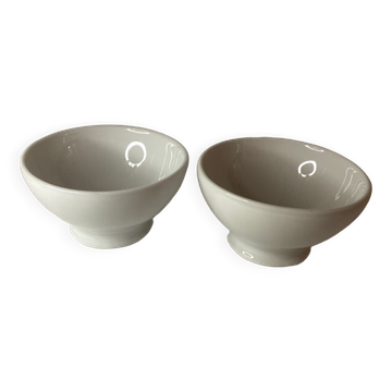 Paire de bol en porcelaine