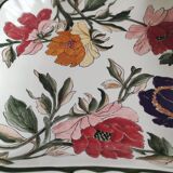 Plat les grandes fleurs de Gien