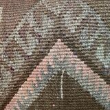 Vintage turkish handmade cushion cover , 30 x 50 cm