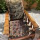 2 Armchairs with 2 Persian cushions