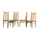 Chaises à manger vintage, années 1970, Ensemble de 4