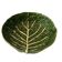 Large salad bowl with Portugal 507 cabbage barbotine
