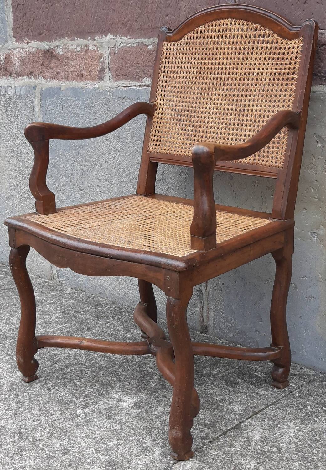Fauteuil canné, 18ème siècle
