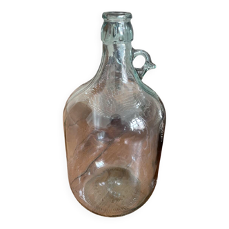 Transparent demijohn 5L