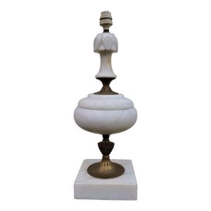 Pied de lampe em albâtre