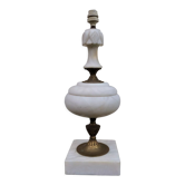 Pied de lampe em albâtre