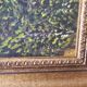 Oil on Canvas Painting Landscape Forest Hunting Scene signed M Pierret