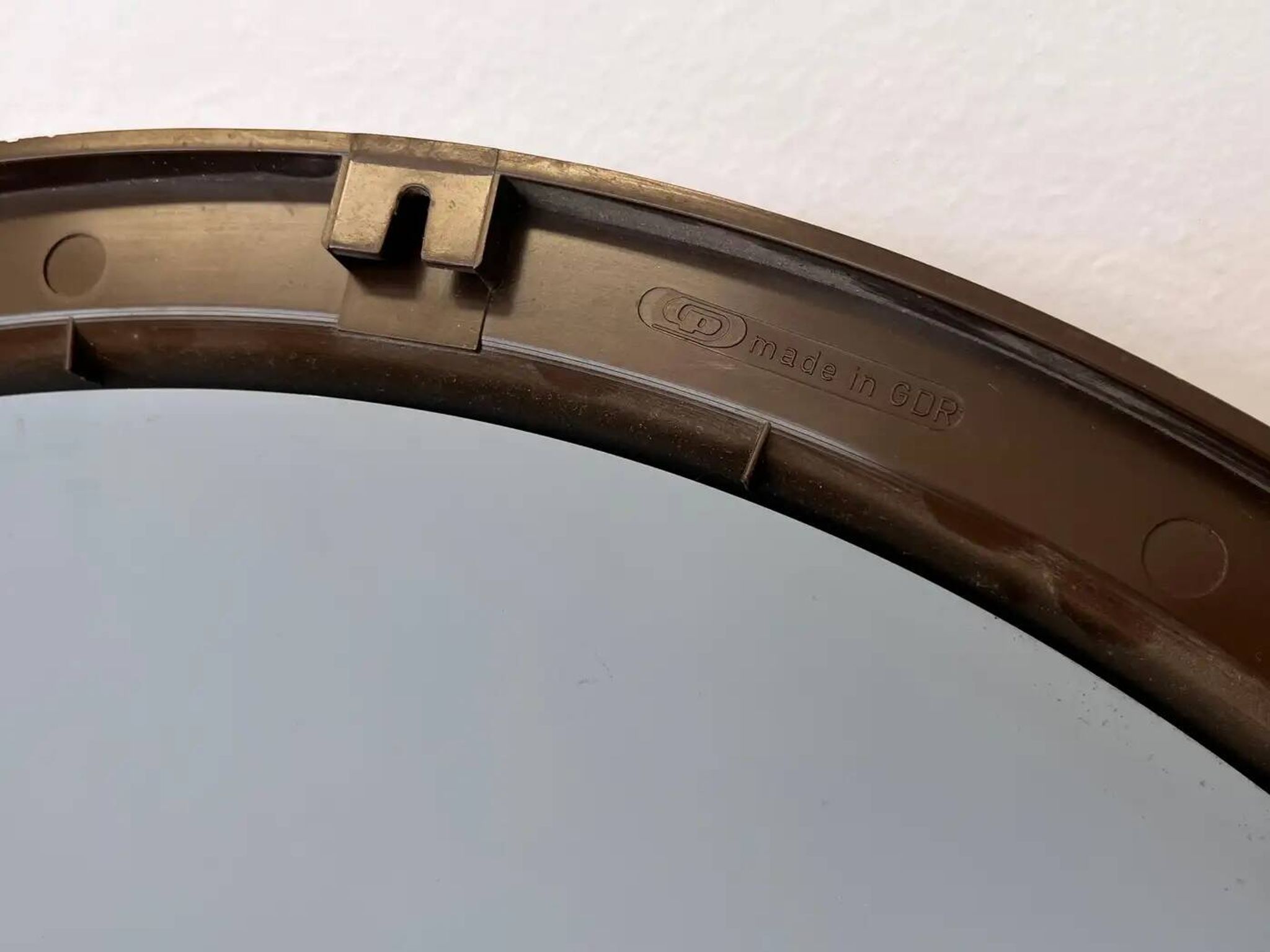 1970s Mid-century design plastic mirror Germany
