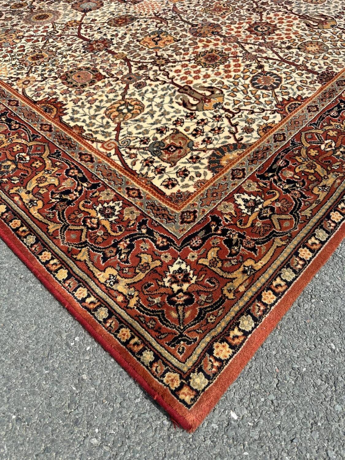 Large oriental rug