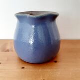 Old glazed blue sandstone pitcher