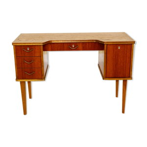 bureau en teck, Suède,