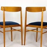 Ash dining chairs from Ton, 1960