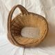 Panier en corde vintage