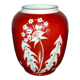 Vase spechtsbrunn handgemalt in German porcelain with floral decoration